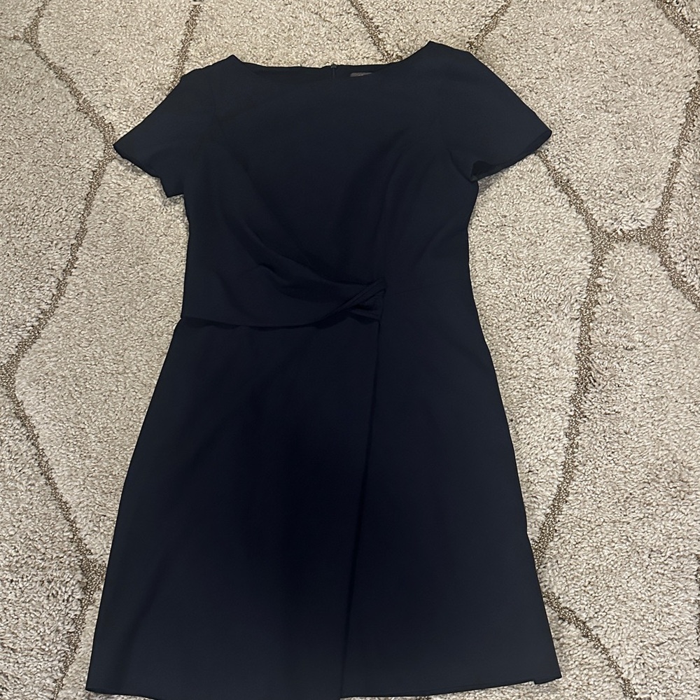 Vince Camuto Classic Navy Blue Dress